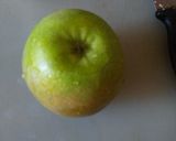 A picture of step 2 of Green Apple Oats Smoothie.
