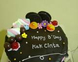 Cara Membuat Blackforest Kukus Base Tart 5