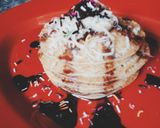 Foto langkah ke 7 dari resep Pancake chocolate cheese.