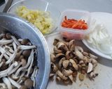 鮮菇豆漿濃湯鍋(奶蛋素)的食譜步驟1照片