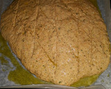 Foto del paso 3 de la receta: Falsa chapata con verduras y semillas. Pan saludable