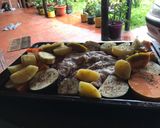 Foto del paso 1 de la receta: Churrasquito de cerdo con verduras