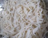 A picture of step 2 of Hakka Noodles.