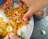 A picture of step 11 of Cheese paratha yummy.
