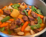 Foto del paso 4 de la receta: Cabeza de lomo con menestra de verduras