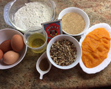 Foto del paso 2 de la receta: Rosca de Bizcocho de Calabaza con Nueces y Glaseado de Panela