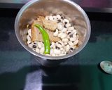 A picture of step 2 of Lobia kabab.
