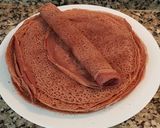 Foto del paso 7 de la receta: Filloas de vino tinto y chocolate