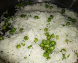 A picture of step 16 of Chole With mutter chawal & jeera alu.