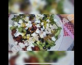A picture of step 7 of Greek Salad. (Feta Salad).