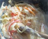 Foto del paso 6 de la receta: Fideos con repollo y verduras