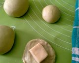 Foto langkah ke 6 dari resep Matcha Bun Mozzarella.