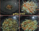 Foto langkah ke 3 dari resep Tumis tempe wortel labu siam.