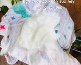 Hình bước làm 1 của món Sữa chua Hy Lạp mix kiwi hạt chia