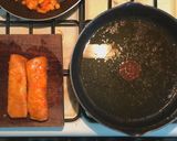 A picture of step 16 of Michoacan-Style Enchiladas / Red Potato Enchiladas.