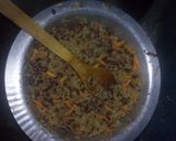 A picture of step 5 of Cowpeas pilau.