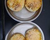 A picture of step 6 of Veg burger.