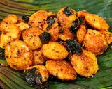 A picture of step 5 of Spicy masala button idlis with chutney.