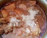 A picture of step 4 of Chicken korma.