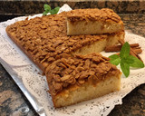 Foto del paso 20 de la receta: Tarta de manzana y nata con glaseado de almendra