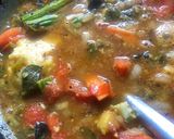 A picture of step 2 of Sambhar.