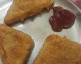 A picture of step 3 of Bread pakore.