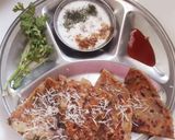 चीज़ी आलू पराठा (cheesy aloo paratha recipe in hindi) रेसिपी चरण 5 फोटो