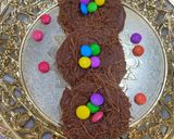 A picture of step 4 of Easter chocolate birds Nest.