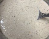 A picture of step 3 of Oats chila.