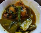 শিম ও ধনেপাতা দিয়ে রুই মাছ(shim o dhanepata diye rui mach recipe in Bengali) রেসিপির ধাপ 6 ছবি