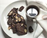 Foto langkah ke 7 dari resep Brownies Crispy Ketan Hitam.