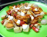 A picture of step 4 of Vegetables stir and fry.