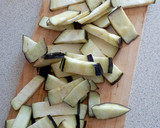 Foto del paso 2 de la receta: Risotto de champiñones y berenjena