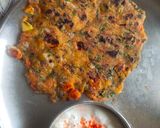 वेजिटेबल मसाला ज्वारी रोटी (Vegetable masala jowari roti recipe in hindi) रेसिपी चरण 4 फोटो
