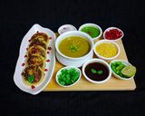 A picture of step 9 of Ragda Pattice.