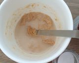 A picture of step 2 of Simple peanut butter sauce.