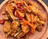 Foto langkah ke 5 dari resep Ayam tepung krispy asam manis.