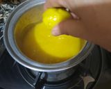 A picture of step 3 of Mango Cheese cake.