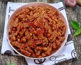 Foto langkah ke 3 dari resep Orek Pedas Tempe Kacang.