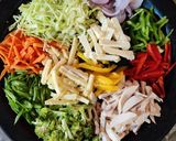 થાઈ ગ્રીન નુડલ્સ (Thai Green Noodles Recipe in Gujarati) રેસીપી સ્ટેપ2ફોટો