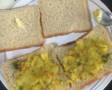 A picture of step 2 of Potato Sandwich.