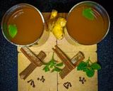 A picture of step 5 of Kashmiri Kahwa.