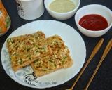 A picture of step 4 of Paneer Toast/ Easy Paneer Bread Toast Recipe/ Open Veggie Paneer Toast for Breakfast.