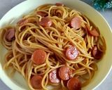 Foto langkah ke 3 dari resep Spaghetti Aglio Olio Manis.