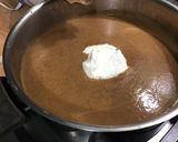 Une image de l'étape 9 de Soupe de betteraves rouges et pois chiches au lard et crème.