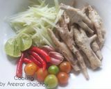 รูปขั้นตอนการทำที่ 1 ของ ส้มตำขาไก่