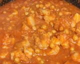 Foto del paso 5 de la receta Garbanzos con rape