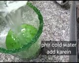 A picture of step 6 of Kiwi lemonade.