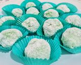 Foto langkah ke 7 dari resep Mochi Pandan Isi Kacang.