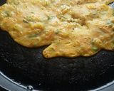 A picture of step 2 of Jwari Che Dhirde(Jowar Chilla/Pancake).